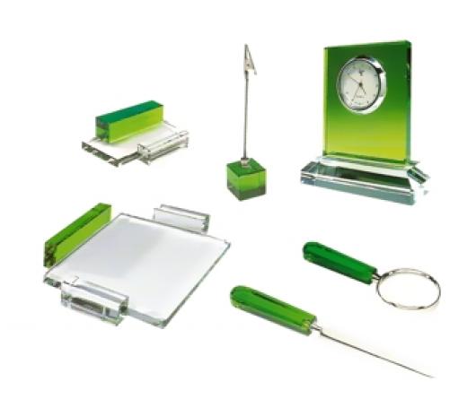 Set Birou Cristal G-green